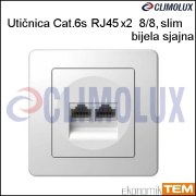 10737-uticnica-mrezna-dvostruka-cat-6s-rj45x2-ks-slim-bijela-sjajna-ke41pw/pw-uticnica-cat6-rj45x2-ks-ke41pw-002