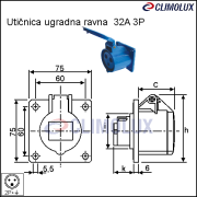 11431-industrijska-cee-uticnica-32a-3p-ip44-ugradna-ravna-tics/industrijska-uticnica-cee-32a-3p-ugradna-ravna-tics-423-492900-clim-002